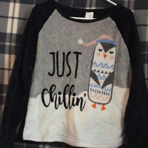 Penguin pajama set